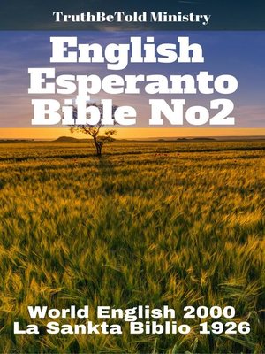cover image of English Esperanto Bible No2